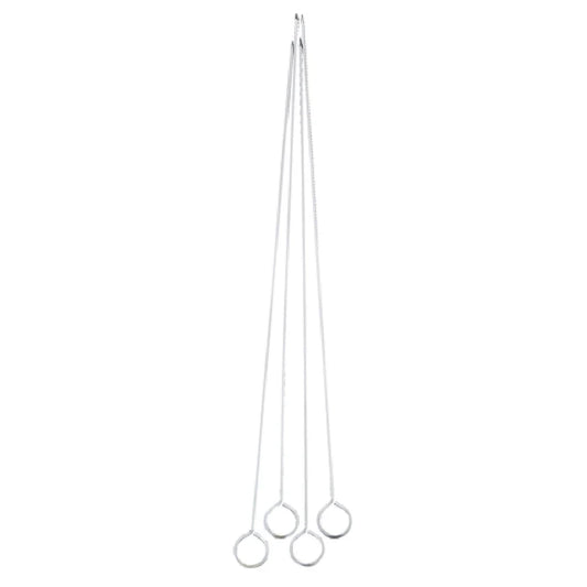 Skewers 15" Chrome (Set Of 4)