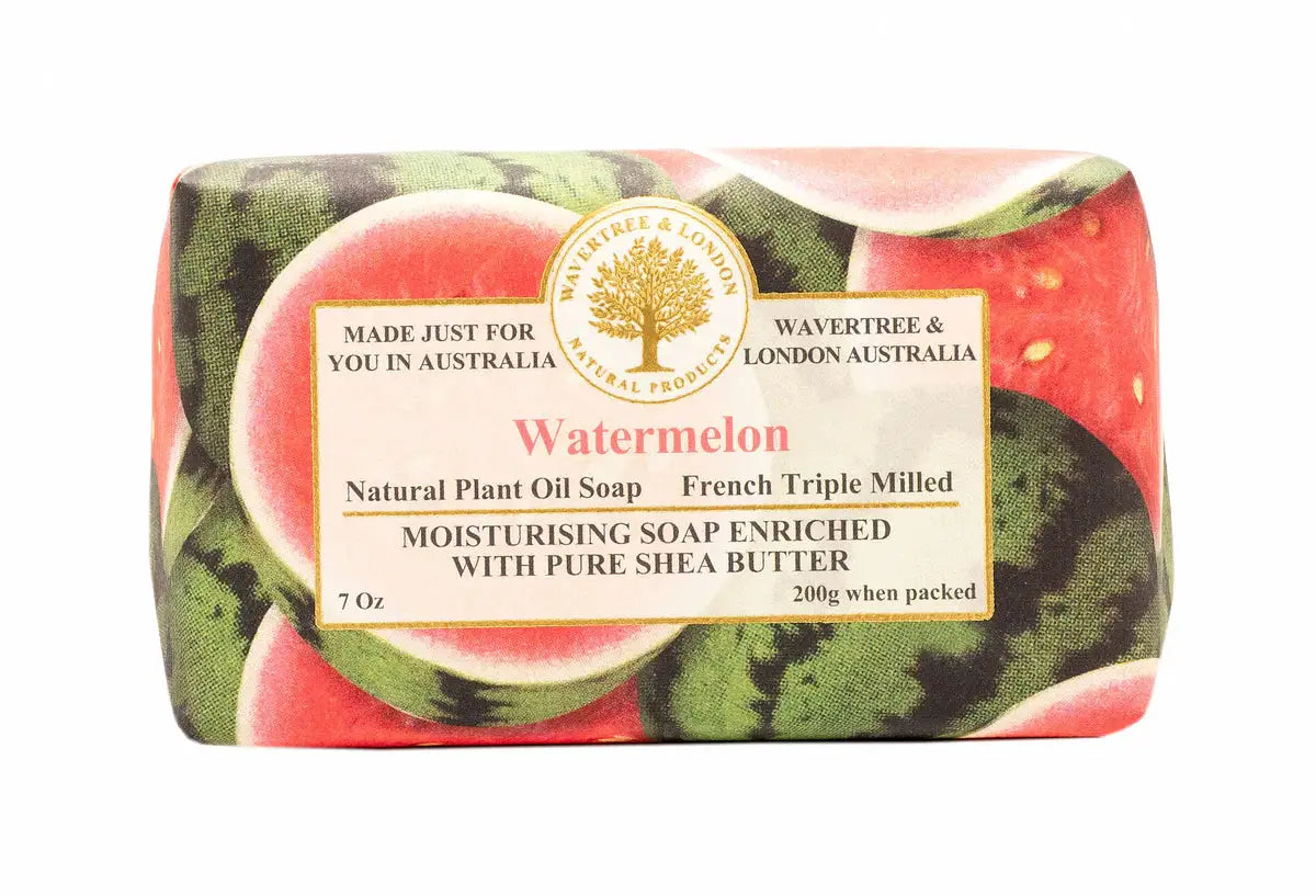 AUSTRALIAN NATL SOAPWORKS WATERMELON SOAP - Bar Soap Bar Soap