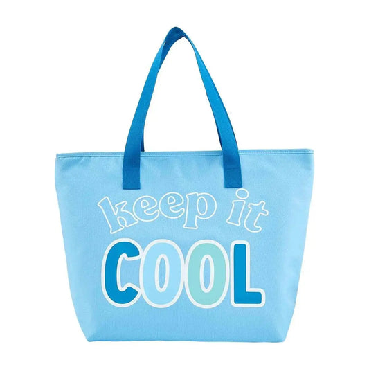 Mud Pie BLUE SUMMER COOLER TOTE - Kitchen & Dining Kitchen Accessories