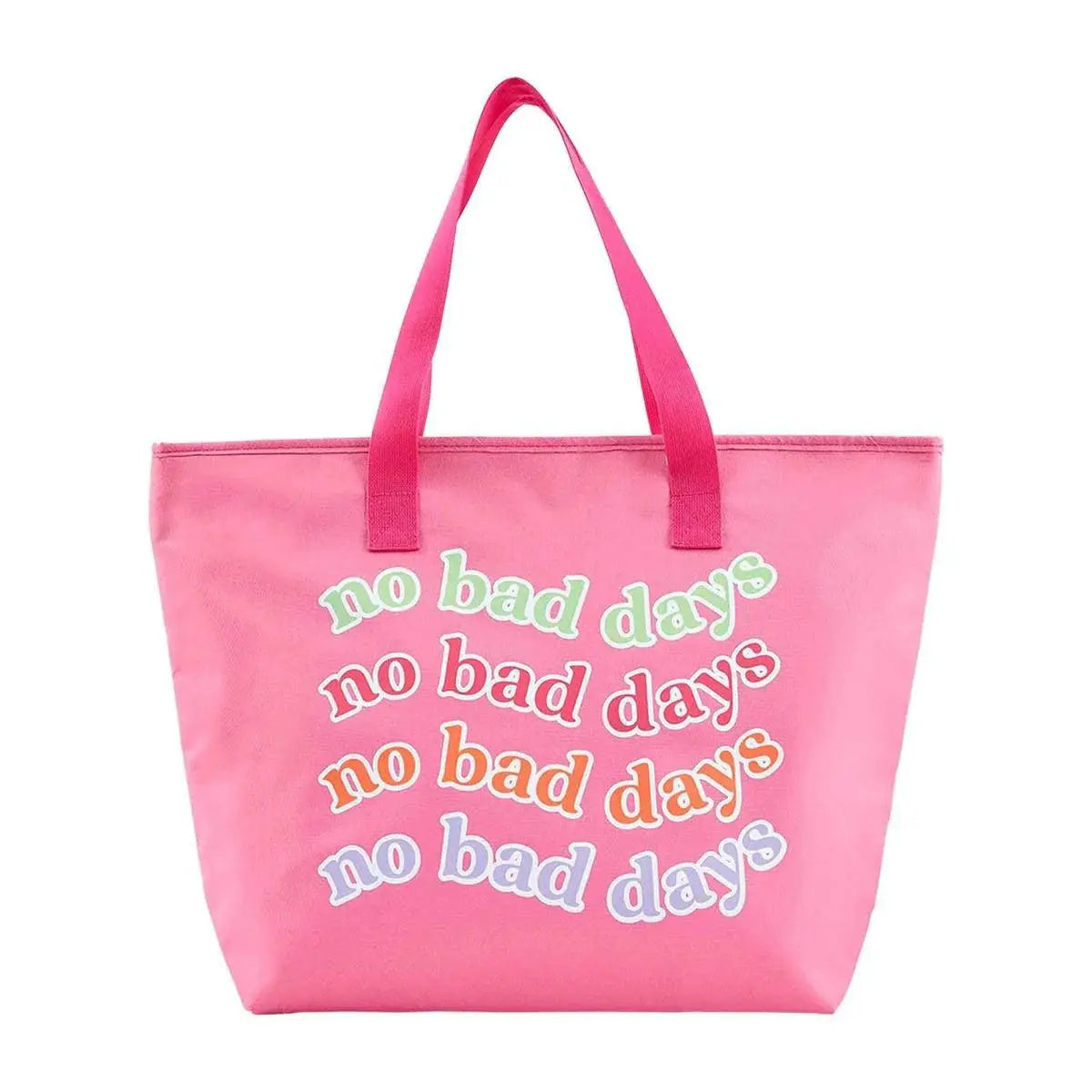 Mud Pie PINK SUMMER COOLER TOTE - Kitchen & Dining Kitchen Accessories