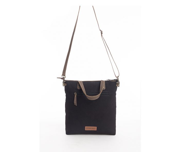 Talon View Tote Bag in Coco & Red