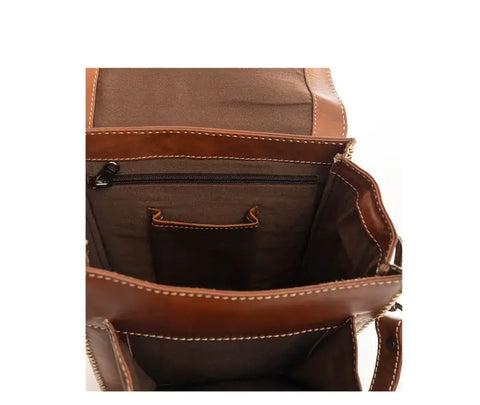 Cinnamon Trail Small Leather Bag