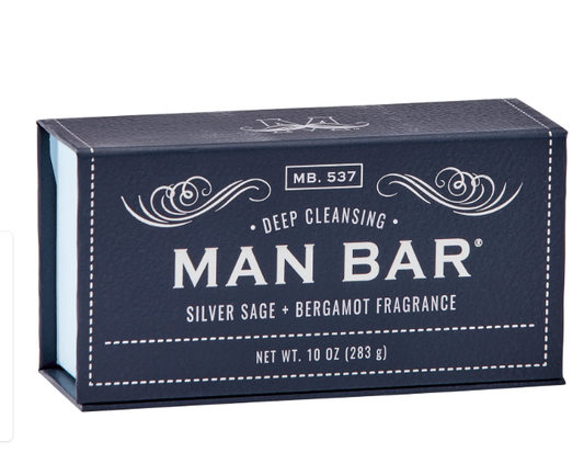 MAN BAR - Deep Cleansing Silver Sage & Bergamot