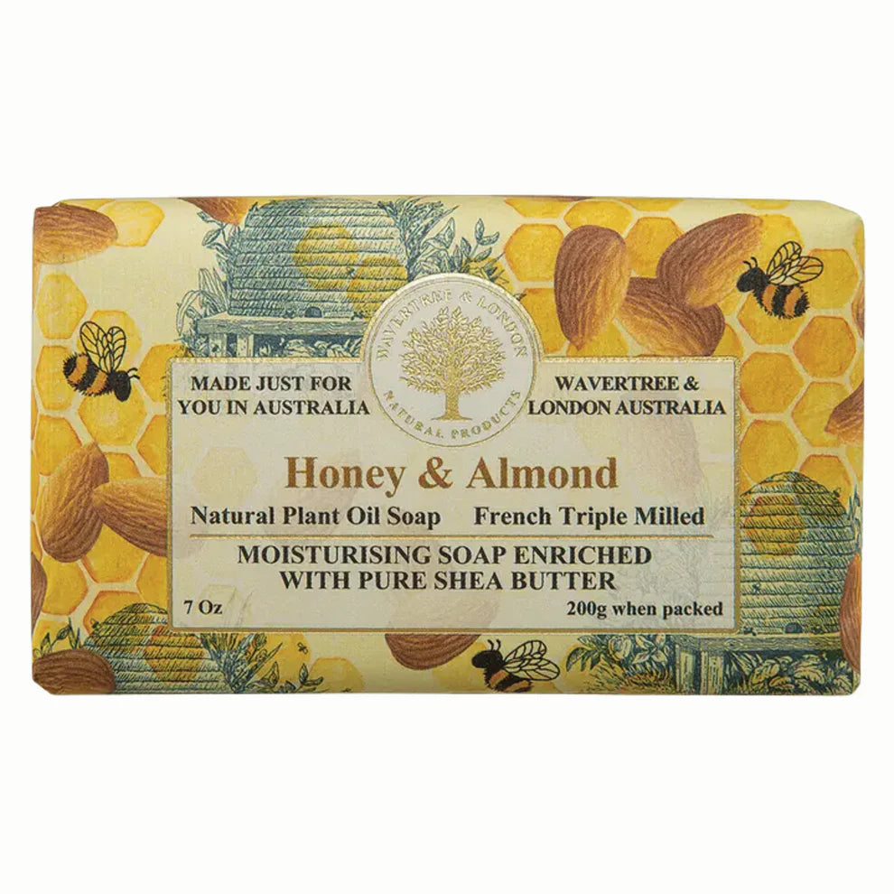 AUSTRALIAN NATL SOAPWORKS HONEY & ALMOND SOAP - Bar Soap Bar Soap
