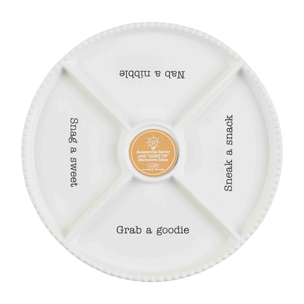Mud Pie Divided Serving Tray