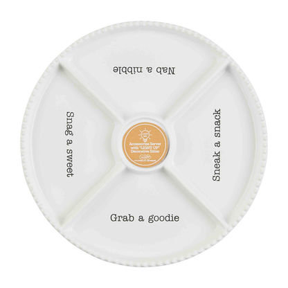 Mud Pie Divided Serving Tray