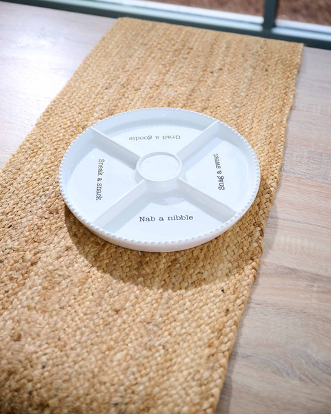 Mud Pie Divided Serving Tray