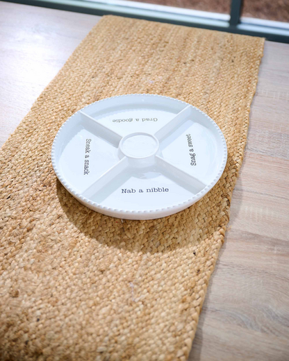 Mud Pie Divided Serving Tray