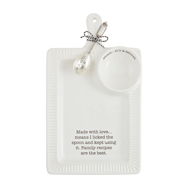 Mud Pie Family Recipe Chip & Dip Set