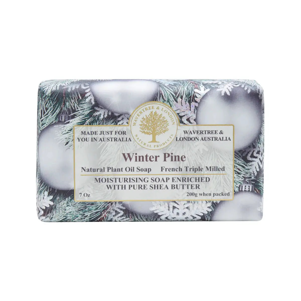 AUSTRALIAN NATL SOAPWORKS WINTER PINE SOAP - Bar Soap Bar Soap