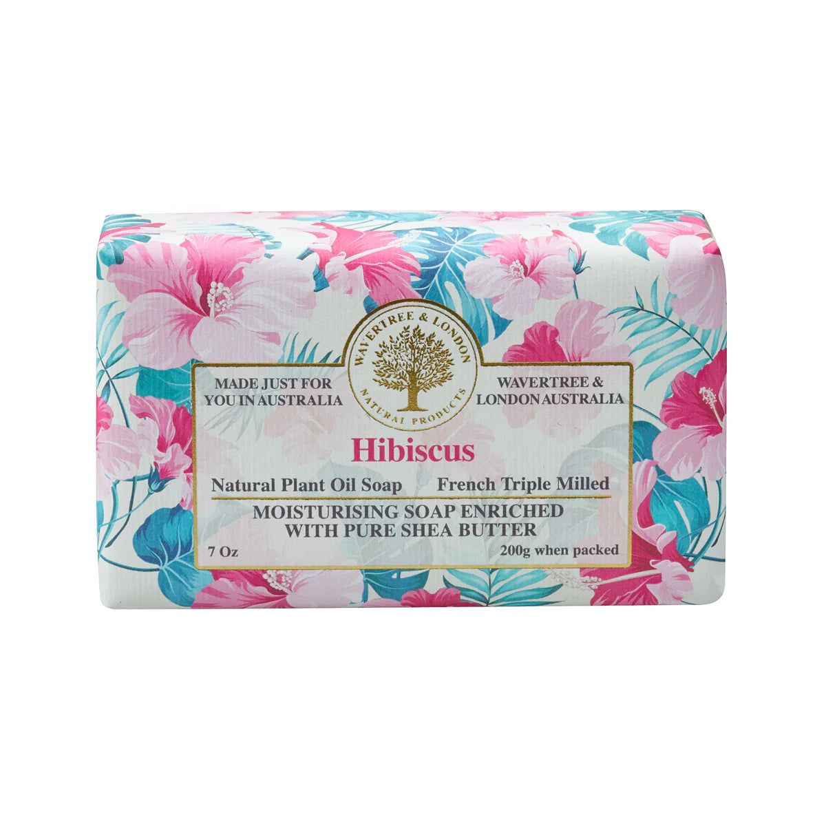 AUSTRALIAN NATL SOAPWORKS HIBISCUS SOAP - Bar Soap Shampoo & Conditioner